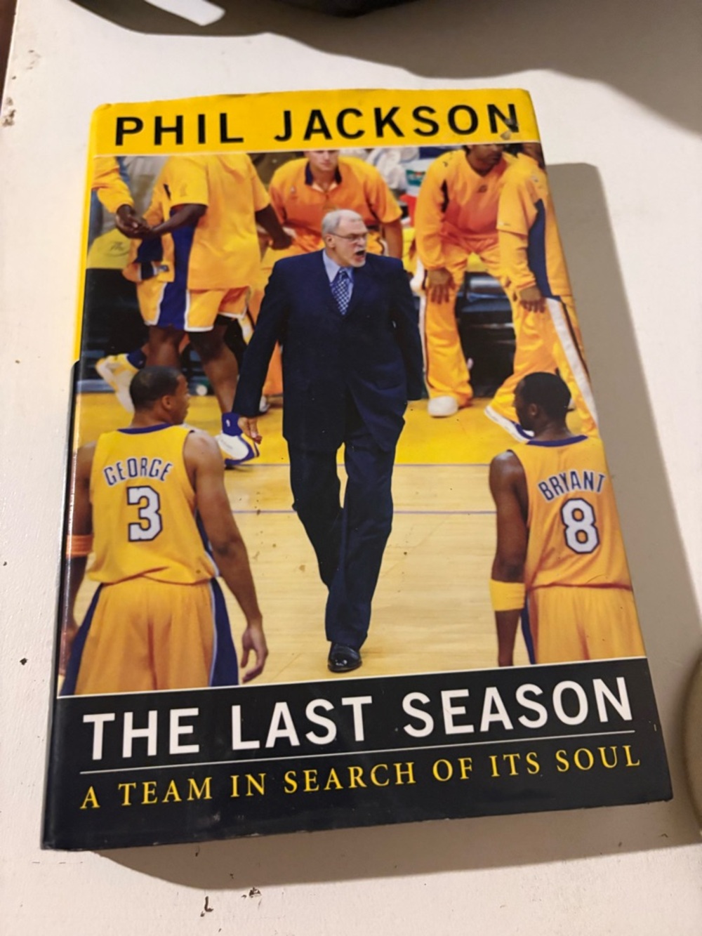 JACKSON Yellow & Black Basketball Team Cover